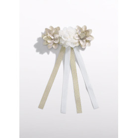 FERMAGLIO CON FIORE ABEL&LULA