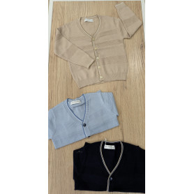 CARDIGAN CON BOTTONI IN COTONE 4/12A