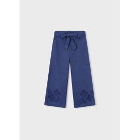 PANTALONE IN LINO LUNGO RICAMO MAYORAL