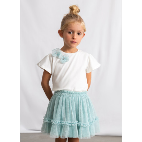 COMPLETO CON GONNA IN TULLE MAYORAL