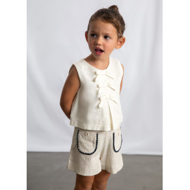 PANTALONE CORTO IN LINO MAYORAL