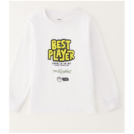 MAGLIETTA MANICA LUNGA IN COTONE I.DO