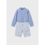 COMPLETO CON BERMUDA IN LINO MAYORAL