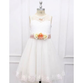 ABITO IN TULLE E PIZZO