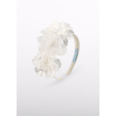 CERCHIETTO CON FIORE ABEL&LULA