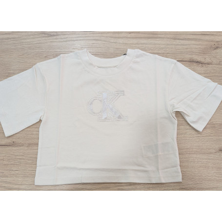 T-SHIRT CROPPED CALVIN KLEIN 8/16A