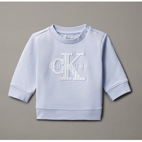 FELPA GIROCOLLO GARZATA CALVIN KLEIN