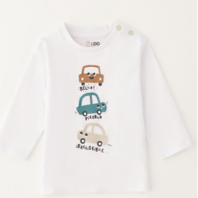 MAGLIETTA MANICA LUNGA IN COTONE I.DO