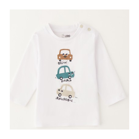 MAGLIETTA MANICA LUNGA IN COTONE I.DO