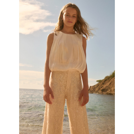 COMPLETO PANTALONE LUNGO E LUSTRINI