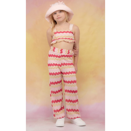 COMPLETO DUE PEZZI RAGAZZA 2/6 ANNI