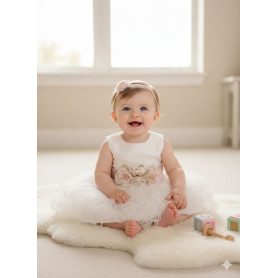 ABITO BATTESIMO ELEGANTE BELLA BRILLI