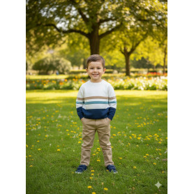 COMPLETO CON MAGLIONCINO 12/36M