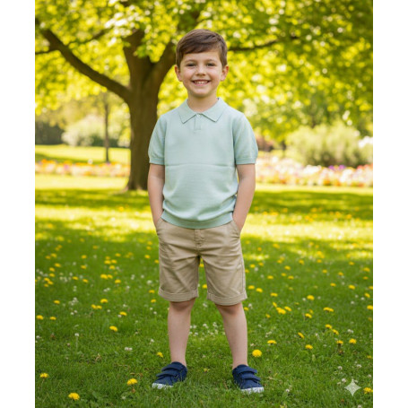 COMPLETO DUE PEZZI CORTO 3/8 ANNI