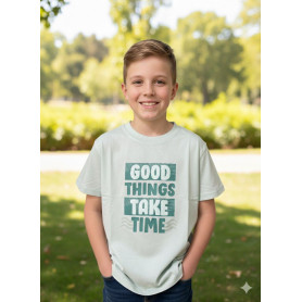 T-SHIRT IN COTONE ATIVO 4/12 ANNI