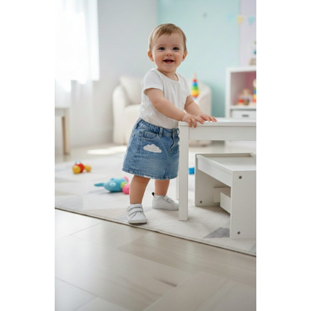 GONNA IN DENIM CON BRILLANTINI 12/36M