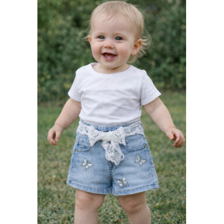 SHORTS IN DENIM 12/36M