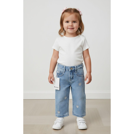 JEANS CON BRILLANTINI 12/36M