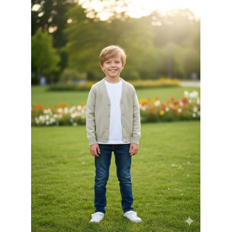 CARDIGAN CON BOTTONI ATIVO 4/14 ANNI