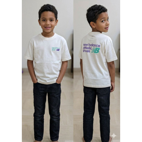 T-SHIRT IN COTONE NEW BALANCE