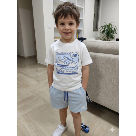 COMPLETO CORTO DUE PEZZI NEW BALANCE