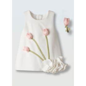 VESTITINO CON FIORI EBITA 6/24M