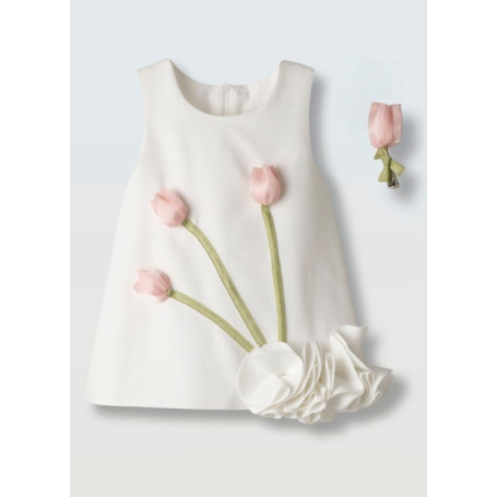 VESTITINO CON FIORI EBITA 6/24M
