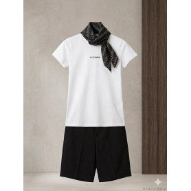SHORT IN COTONE ELEGANTE ALESSANDRINI
