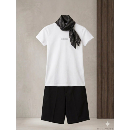 SHORT IN COTONE ELEGANTE ALESSANDRINI