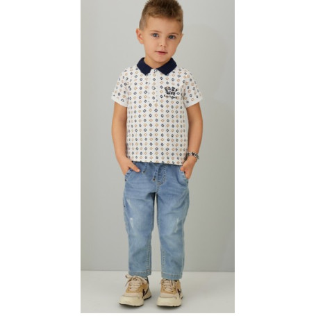 JEANS CON ELASTICO I.DO 3/8A