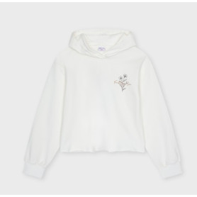 FELPA CON CAPPUCCIO GARZATA ATIVO 6/14A