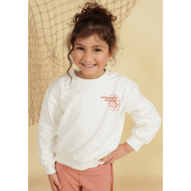 FELPA GIROCOLLO GARZATA ATIVO 4/14A