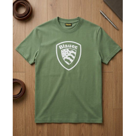 T-SHIRT IN COTONE BLAUER 8/16A