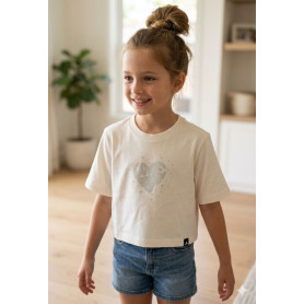 T-SHIRT IN COTONE CROPPED ADIDAS