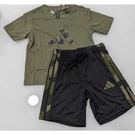 COMPLETO DUE PEZZI CORTO ADIDAS