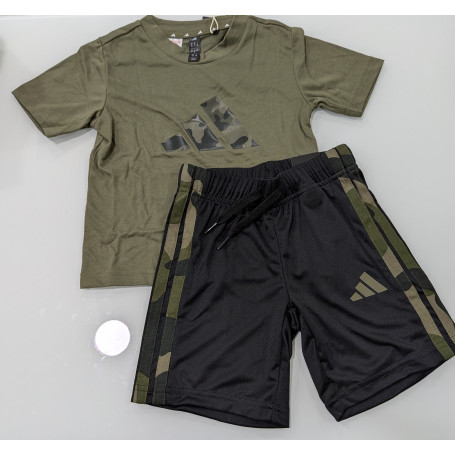 COMPLETO DUE PEZZI CORTO ADIDAS