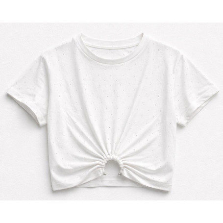 T-SHIRT CON BRILLANTINI 8/16A