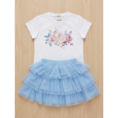 COMPLETO CON GONNA IN TULLE 2/8A