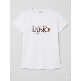 T-SHIRT IN COTONE LIU-JO 8/16A