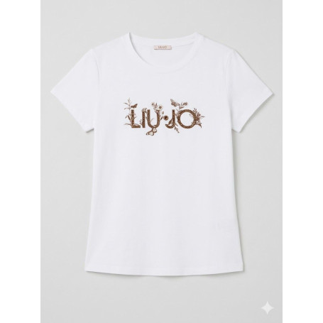 T-SHIRT IN COTONE LIU-JO 8/16A