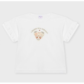 T-SHIRT IN COTONE ATIVO 4/14A