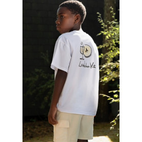 T-SHIRT IN COTONE ATIVO 6/16A