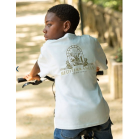 T-SHIRT IN COTONE ATIVO 6/16A