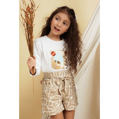 SHORTS RAGAZZA ATIVO 4/14 ANNI