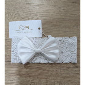 FASCIA CON FIOCCO IN RASO I&M