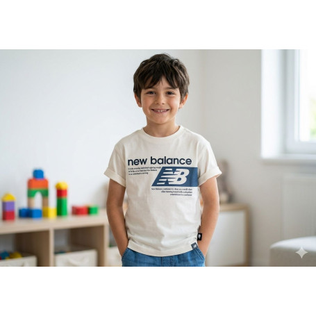 T-SHIRT IN COTONE NEW BALANCE 8/16A