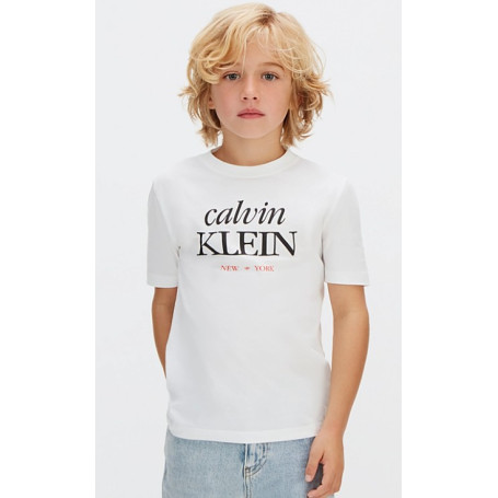 T-SHIRT IN COTONE CALVIN KLEIN 8/16A