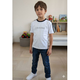 T-SHIRT IN COTONE CALVIN KLEIN 8/14A