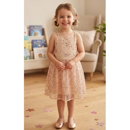 VESTITINO CON BRILLANTINI GUESS