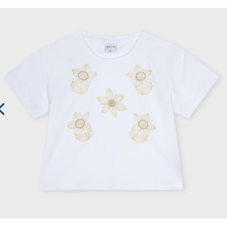 T-SHIRT IN COTONE ATIVO 4/14A